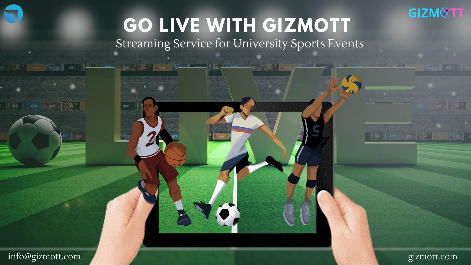 How to Live Stream your University Sports Events