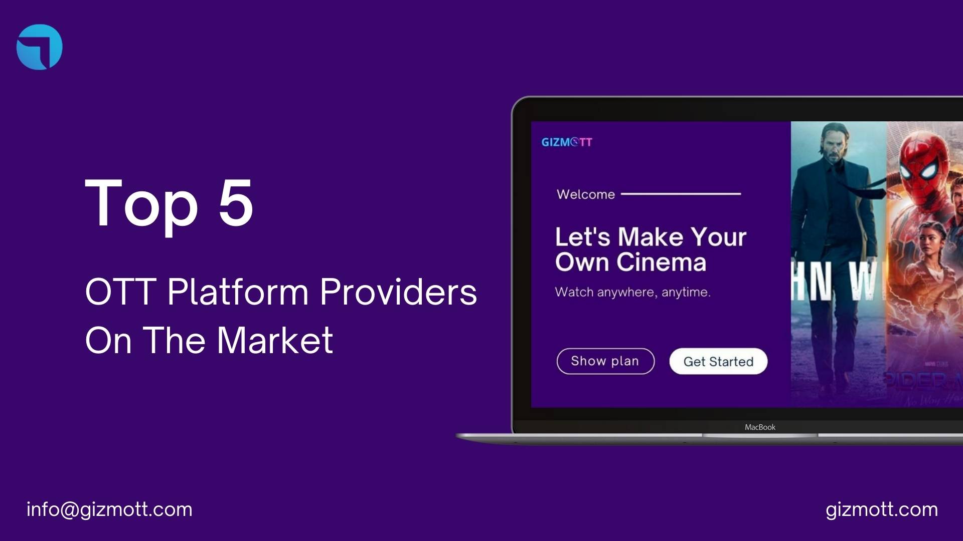 Top 5 OTT Platform Providers