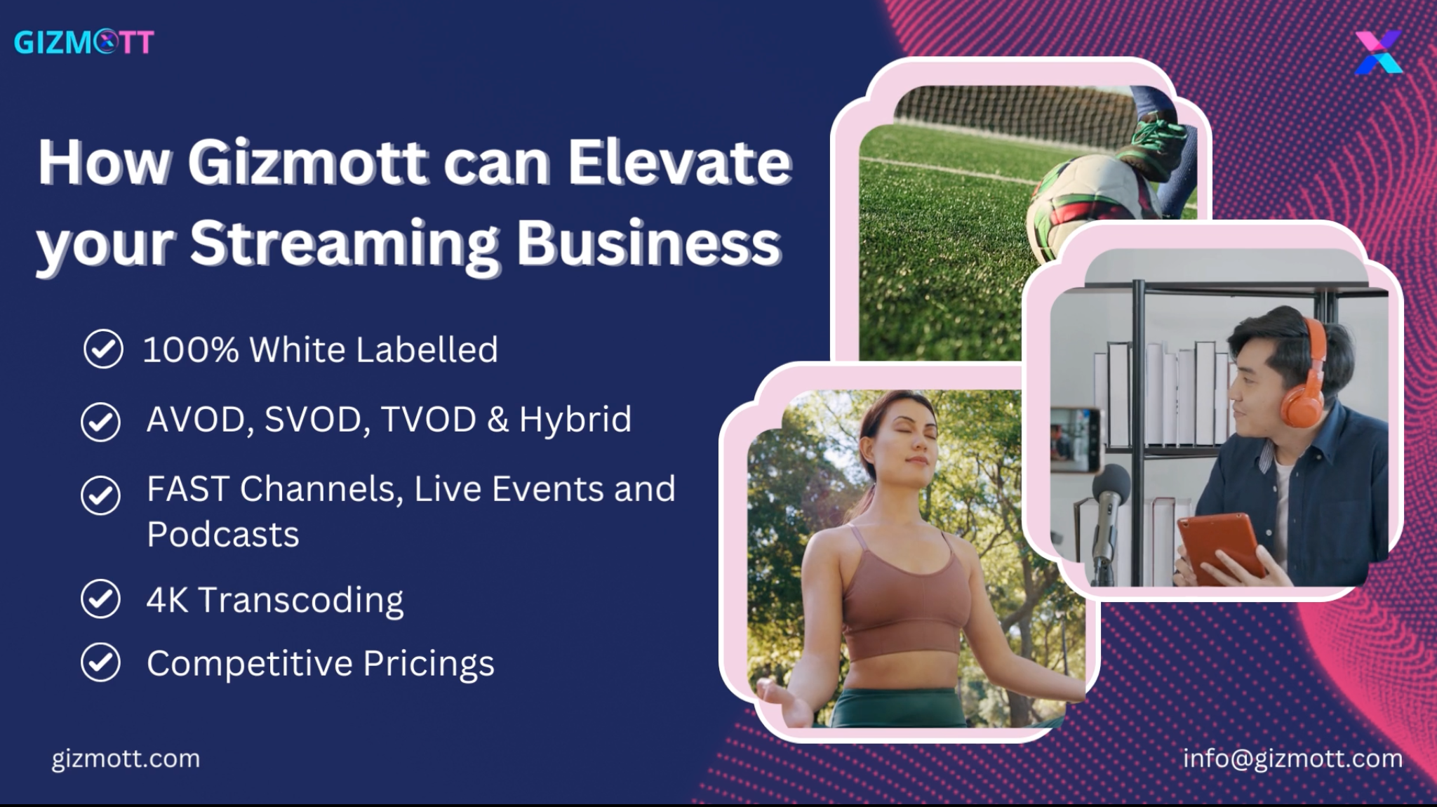 How Gizmott Can Elevate Your Streaming Business