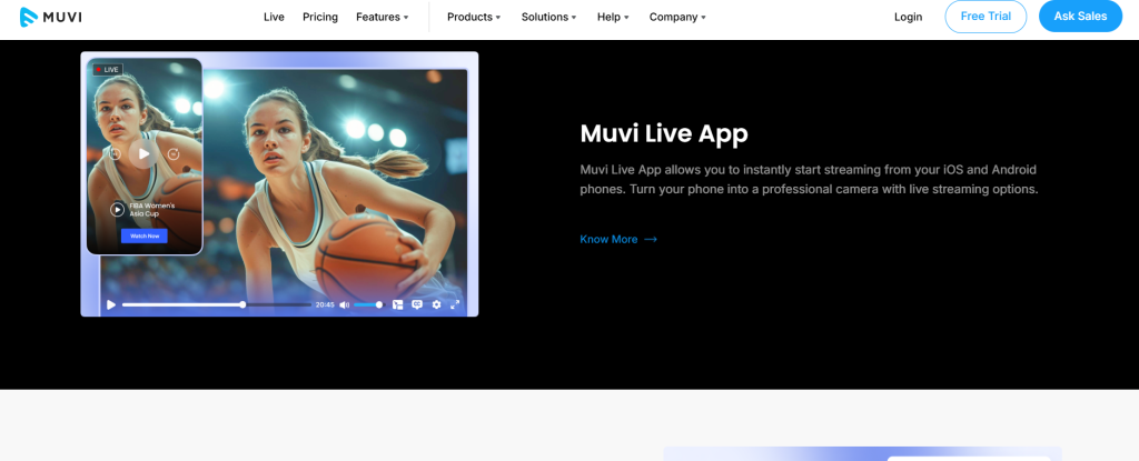 Muvi Live OTT builder